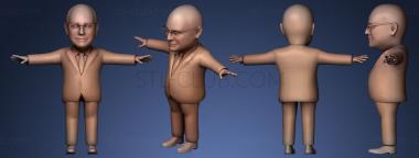 3D model Dick Cheney (STL)